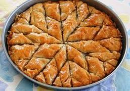 Albansk baklava - en ret, der normalt forbindes med det Osmanniske Rige