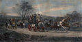 Image 144Behind time, anonymous engraving of a stagecoach in England. (from Intercity bus service)