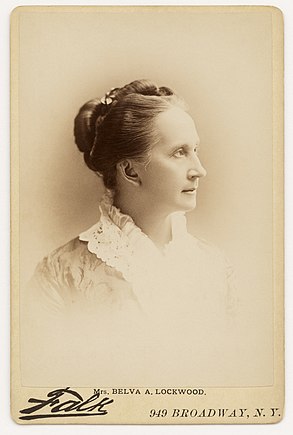 35. Belva Ann Bennett Lockwood