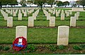 Le cimetière canadien.