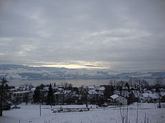 Männedorf im Winter