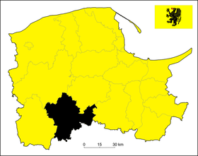 Localisation de Powiat de Chojnice