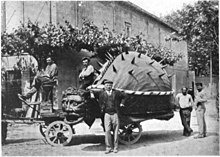 Tarasque with open mouth, 20th century photo