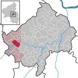 Hochstetten-Dhaun – Mappa