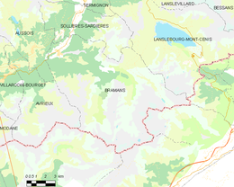 Bramans - Localizazion