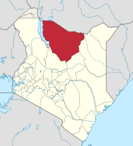 Contea di Marsabit – Localizzazione