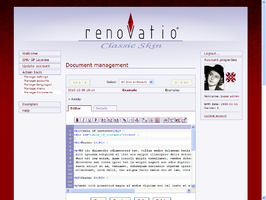 RenovatioCMS Document management tool