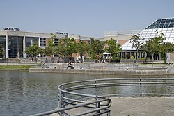 Aalborg Universitet ved søen i 2009