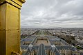 Sight on the complex and Paris from the dome's top