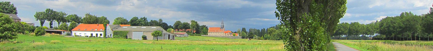 Vue panoramique de l'ancien village.