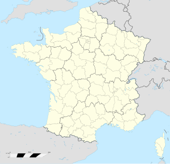 1991–92 French Division 1 is located in France