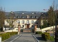 Villa Bosch in Heidelberg, ab 1921. Historisierende Dreiflügelanlage.