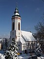 Kirche (mit Ausstattung) und ehemaliges Kirchhofstor