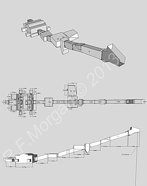 KV8's geometriska form.