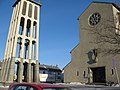 Klokketårn ved Bodø Domkirke