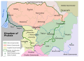 Image 20Modern Lithuania with the former Russian Empire's administrative divisions (governorates) shown (1867–1914). (from History of Lithuania)