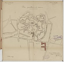 Magalas. - Plan parcellaire de la commune