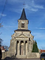 The church in Moitron