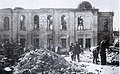 The synagogue ruins in 1941