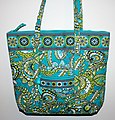 Paisley handbag associated with the boho-chic look.