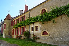 Maison à tourelle.