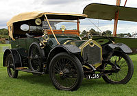 Crossley Model 15 (1912) uit de Shuttleworth Collection