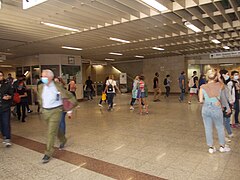 The station's concourse level