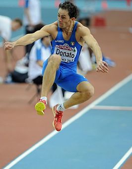 Tijdens het EK indoor 2009 in Turijn