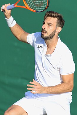 Marcel Granollers ve Wimbledonu 2017