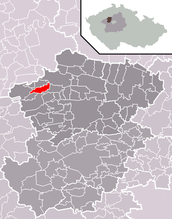 Localização de Hořešovice