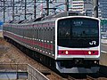 A Keiyo Line 205 series EMU, April 2004