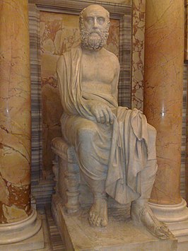 Sculptuur van Aristides in Vaticaans museum