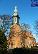 Hamburg-Billwerder: Kirche barock, Turm neobarock