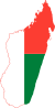 Flagge von Madagasskar