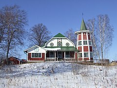 Pavillon du club nautique.