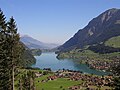 Blick über den See nach Norden