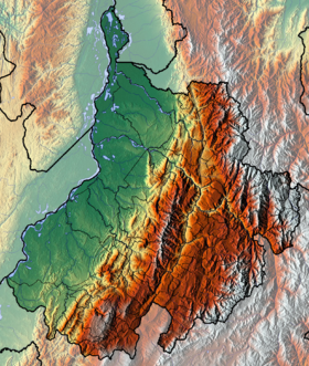 Voir sur la carte topographique du Santander (administrative)