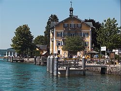 Skyline of Tegernsee