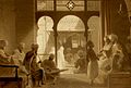 Image 23A coffeehouse in Cairo, 18th century (from Coffeehouse)