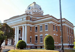 Beauregard Parish Courthouse i DeRidder.