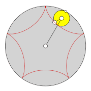 Hypozykloide mit Übersetzung i=5/1