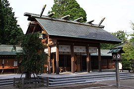 射水神社 拝殿