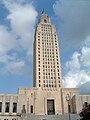 Louisiana State Capitol in Baton Rouge, LA, built between 1930 and 1932.