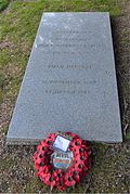 Montgomery's grave, Holy Cross churchyard, Binsted