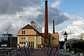 Image 11Traditional fermenting building (center) and modern fermenting building (left) in Pilsner Urquell Brewery (Czech Republic) (from History of beer)