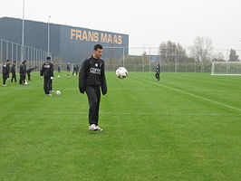 Antoine van der Linden op Trainingscomplex Noord-Nederland