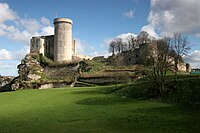 The castle of Falaise.