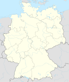 Deutschlandkarte, Position der Stadt Kremmen hervorgehoben