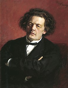 Semeya del compositor Anton Rubinstein (1881)