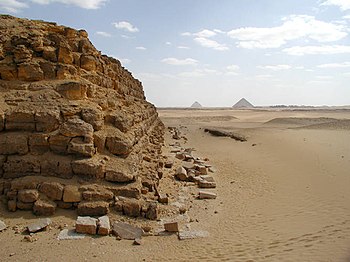 Coin nord-ouest du mastaba